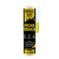 Selante Acrílico Fecha Trinca Super Flexível Dtools 420g