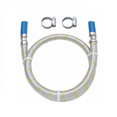 BLUKIT ENG.FLEX. INOX 80CM P/GAS C/ABRACADEIRA