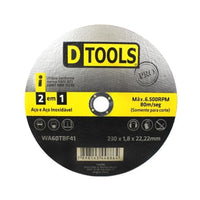 Disco De Corte Dtools Para Aço Inox 9 Polegadas 1.8mm