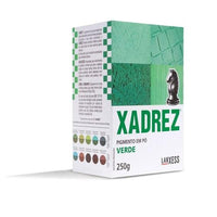 Pigmento Xadrez Em Pó 250g Verde