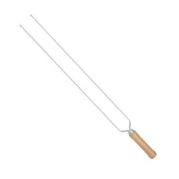 Espeto Duplo Para Churrasco Mor 75cm