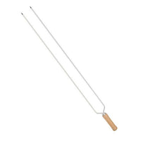 Espeto Duplo Para Churrasco Mor 85cm