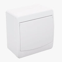 Quadro De Sobrepor 4 Disjuntores DIN 3UL Branco RT Comercial