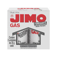 Gás Para Isqueiro Jimo Com 2 Tubos De 35g