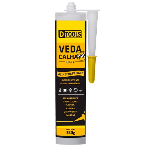 VEDA CALHA  380G CINZA DTOOLS