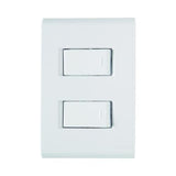 TRAMONTINA LIZ CJ 2 INTERRUPTORES SIMPLES 10A/250V