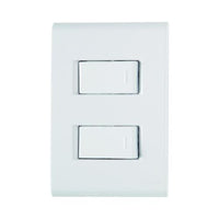 Conjunto 2 Interruptores Simples 10a 250v Tramontina Liz