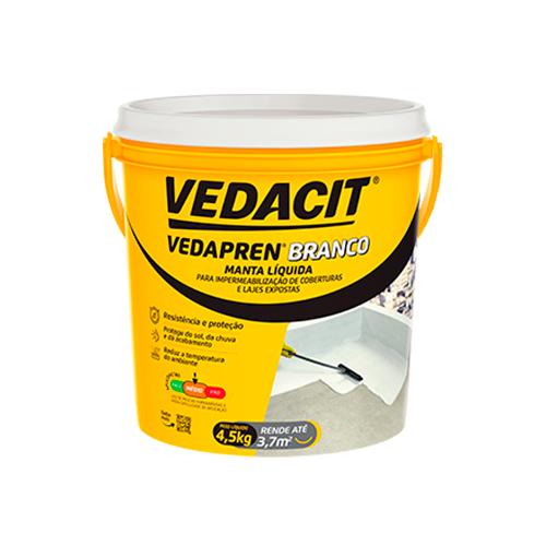 VEDACIT VEDAPREN BRANCO 4,5 KG