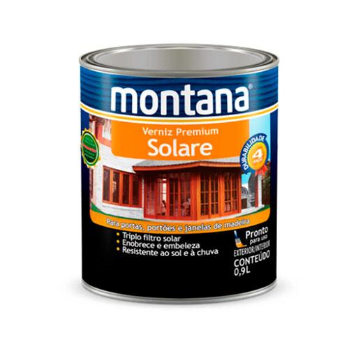 MONTANA VERNIZ SOLARE BRILHO INCOLOR 900ML