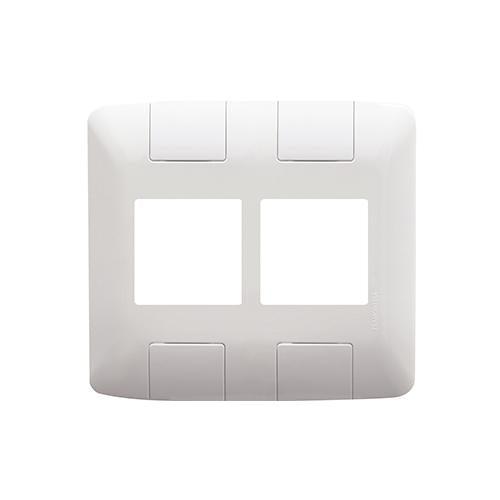 TRAMONTINA ARIA PLACA 4P 4X4 BRANCA
