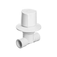 Registro De Pressão Herc Facilita 20mm Branco Com Canopla