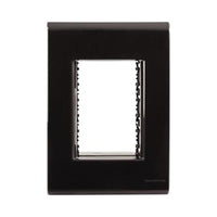 Placa 4x2 3P Juntos Grafite Liz Tramontina