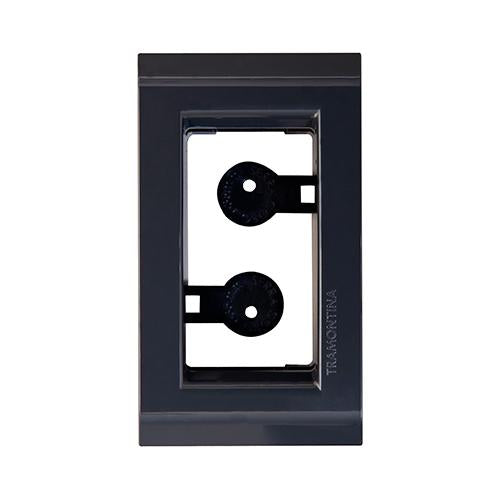 TRAMONTINA PLACA 1P PARA MOVEIS GRAFITE