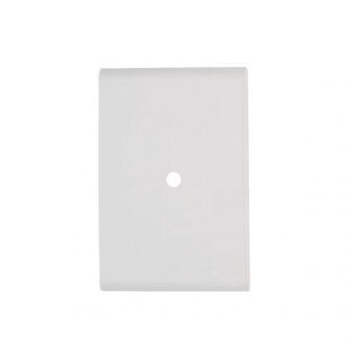 TRAMONTINA LIZ PLACA 4X2 1 FURO 9,5MM BRANCA