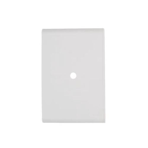 TRAMONTINA LIZ PLACA 4X2 1 FURO 9,5MM BRANCA