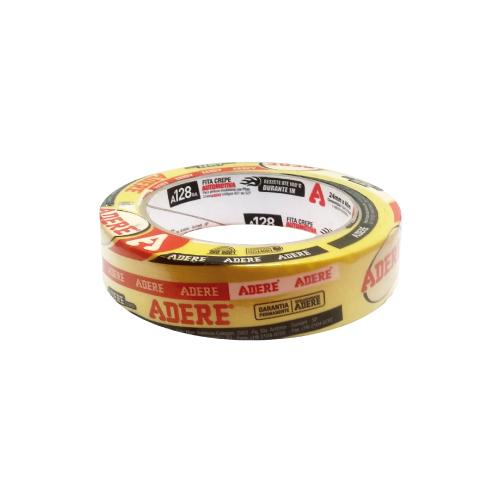 FITA CREPE  AMARELA ADERE 18MMX40M
