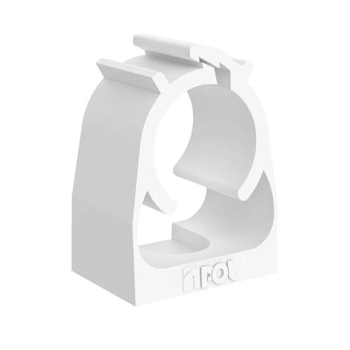 ABRAÇADEIRA PVC P/ ELETRODUTO 1" BRANCO - INPOL.