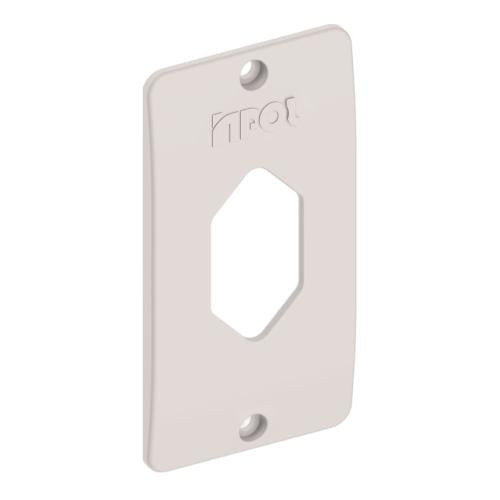 TAMPA CEGA P/ CX CONDULETE 1" CINZA - INPOL