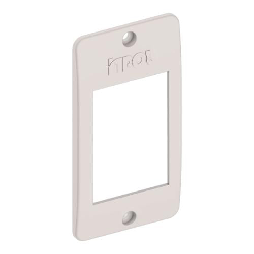 TAMPA 3 TECLAS P/ CX CONDULETE 3/4 BRANCO - INPOL