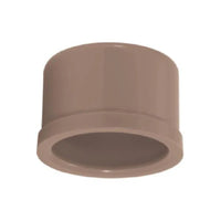 Cap Soldável 75mm Krona PVC Marrom