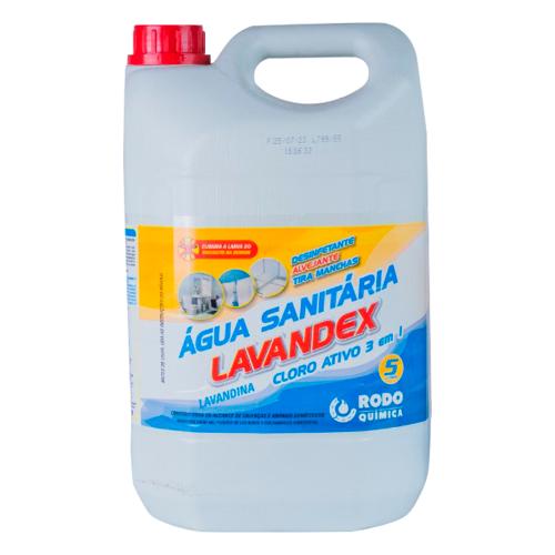 AGUA SANITARIA 5 LITROS - LAVANDEX