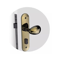 Fechadura Externa Soprano Bora Golf Antique Brass 40x53