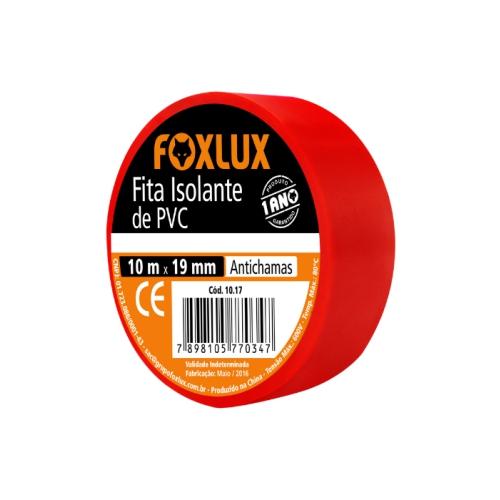 FITA ISOLANTE 19MMX10MTS VERMELHO