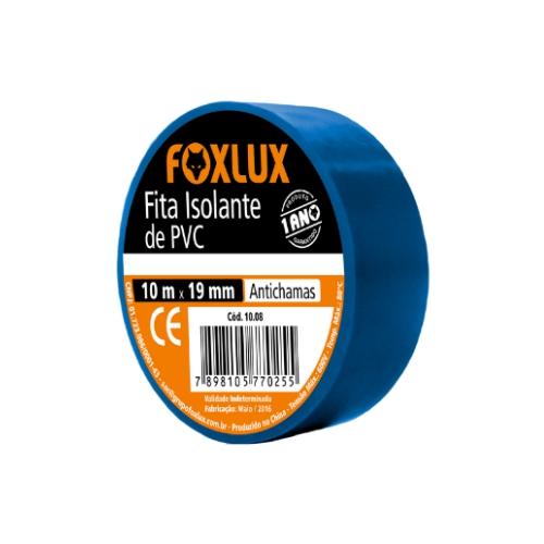FITA ISOLANTE 19MMX10MTS AZUL