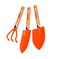Conjunto De Ferramentas Para Jardim Tramontina 3 Peças Madeira