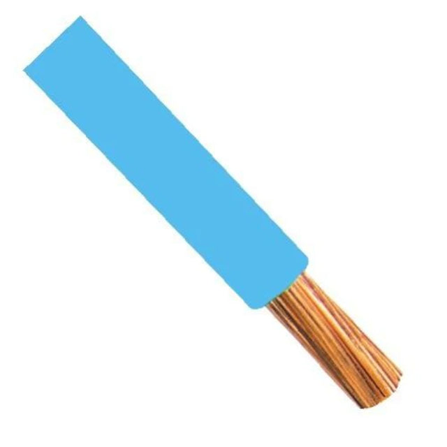 Cabo Flexível 6mm Azul 100 Metros Corfio