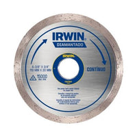 Disco Diamantado Liso Irwin Premium 110mm X 20mm