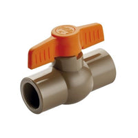 Registro Esfera Pvc 20mm Com Rosca E União