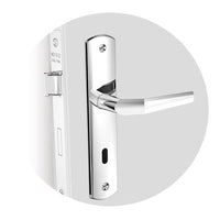 Fechadura Interna Soprano Popline Reta Cromada Espelho 2640x53