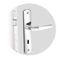 Fechadura Interna Soprano Popline Reta Cromada Espelho 2640x53