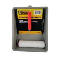 Kit Pintura Rolo De Lã Anti-respingo 23cm Dtools