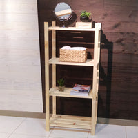 Estante Pinus 4 Prateleiras 60x33x1,30