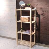 Estante Pinus 4 Prateleiras 60x33x1,30