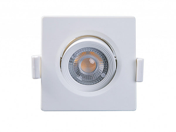 Spot De Embutir Quadrado Brasilux Alltop Led Mr11 3w 4000k