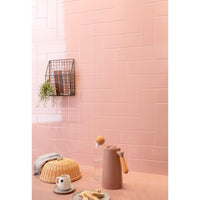 Revestimento Cerâmico Linear Rose Eliane 10x30cm