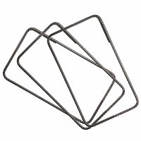 Estribo De Ferro Ca60 4.2mm 12x22cm Nestor Bortolini