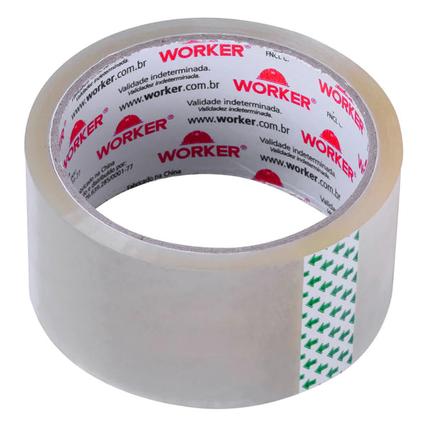 Fita Adesiva Transparente Para Embalagem 48mm X 45m Worker