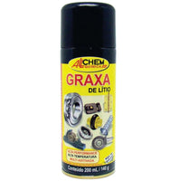 Graxa De Lítio Spray Allchem 200ml 130g