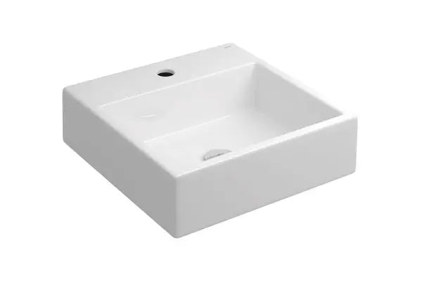 Cuba Quadrada L73 com Mesa 41cm Branco Deca L