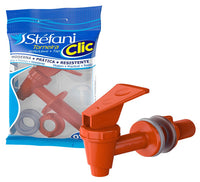 Torneira Clic Marrom Para Filtro De Barro Rt Comercial