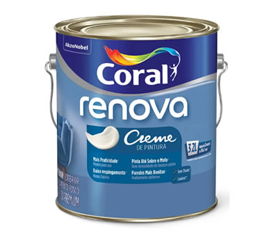 CORAL RENOVA PAREDES/TETO ACRILICO PREM.FOSCO 3.2LTS BRANCO