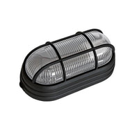 Luminária Mini Tartaruga Marina Dital com Grade Oval Preta 20cm