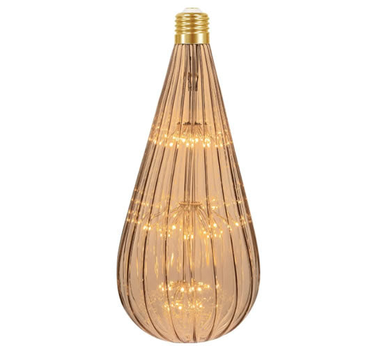 LAMPADA TASCHIBRA LED FIREWORKS VINTAGE BT125 AMBAR