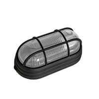 Luminária Mini Tartaruga Marina Dital com Grade Oval Preta 20cm