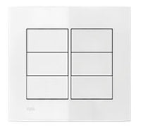 Placa Cega 4x4 Com Suporte Linha Iris Soprano Branco
