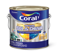 Impermeabilizante Coral Sol E Chuva Branco 36 Litros